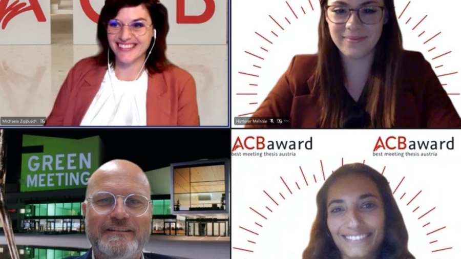 „Best Meeting Thesis Austria“: ACB zeichnet wissenschaftliche Arbeiten aus