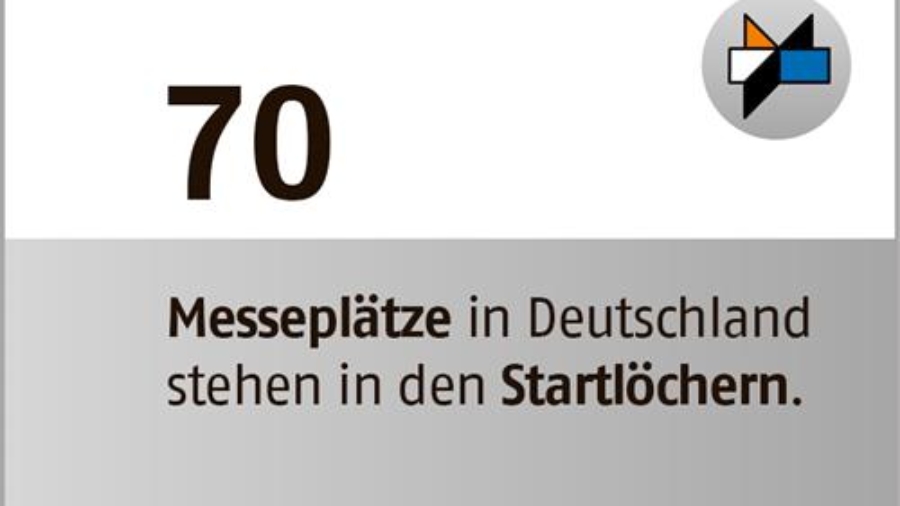 Messeplätze bereiten Öffnung vor
