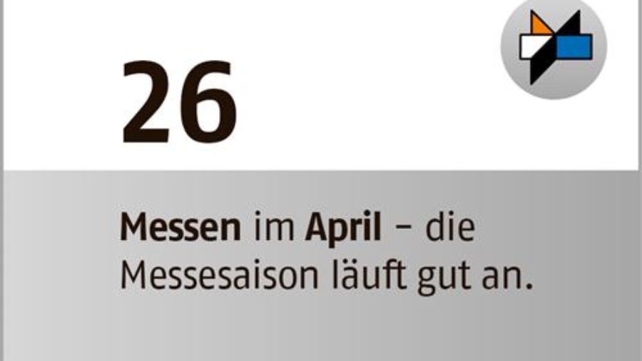 Erste Erholung für Messen im April