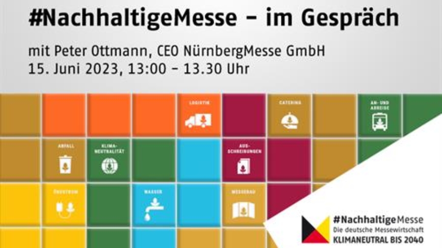 Webtalk #NachhaltigeMesse am 15. Juni