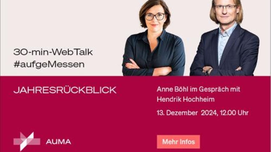 13. Dezember: AUMA-WebTalk #aufgeMessen